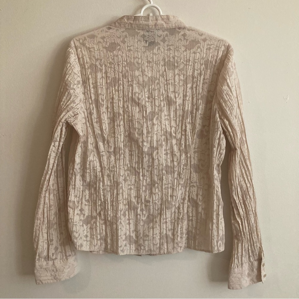 ANTILIA FEMME beige blouse - Picture 2 of 7